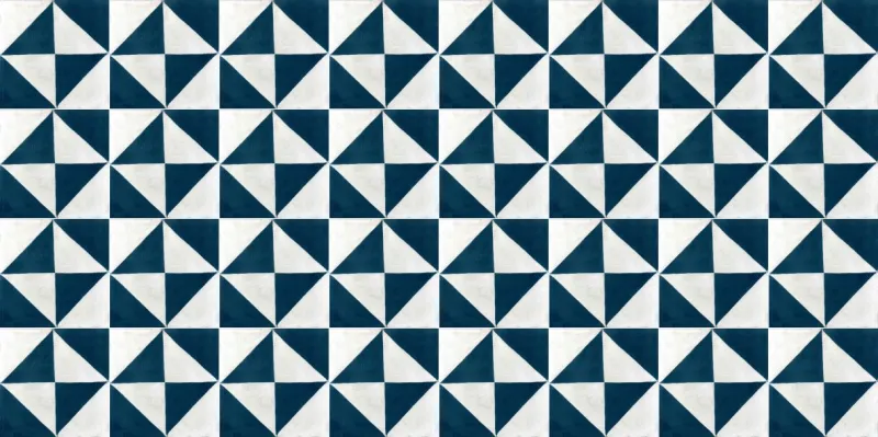 Baldosa calcárea diseño rombo varios tonos.