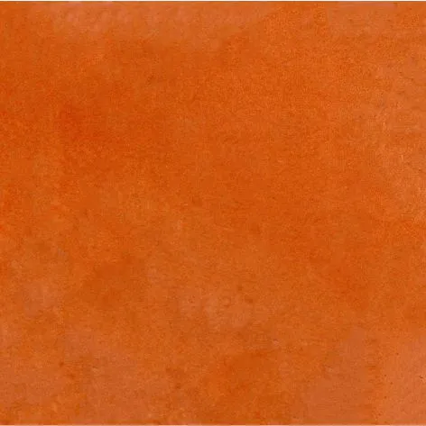 Baldosa calcárea 20x20 naranja