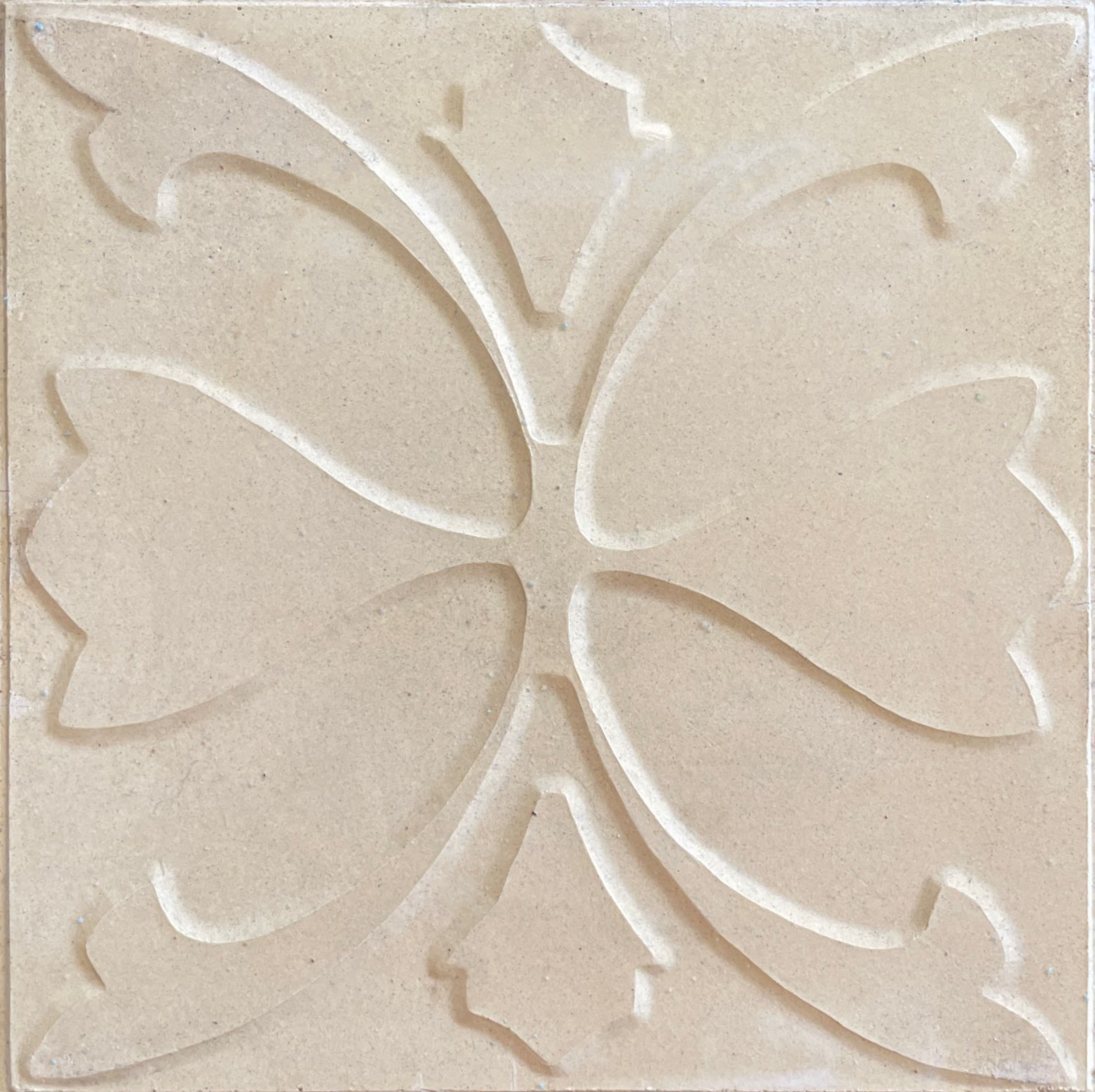 baldosa con relieve Flor